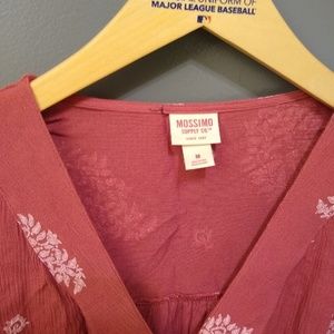 Mossimo Supply Co. Tops - Mossimo Faux Wrap Blouse Mossimo Supply Co. Tops - Mossimo Faux Wrap Blouse